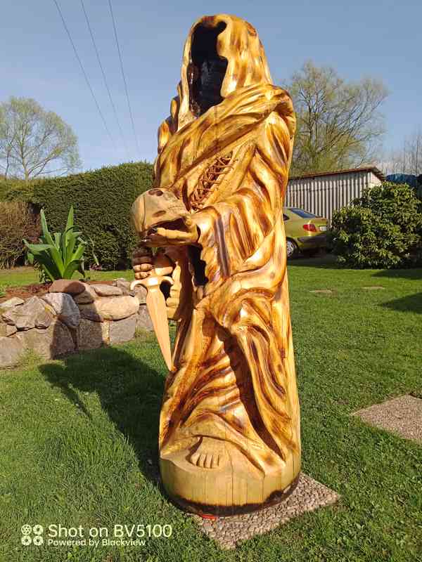 Dřevěné sochy - Zlo - foto 2
