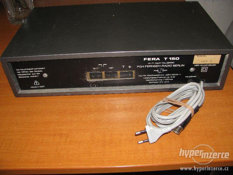Analogový stereofonní tuner FERA T 150 UKV FM - foto 4