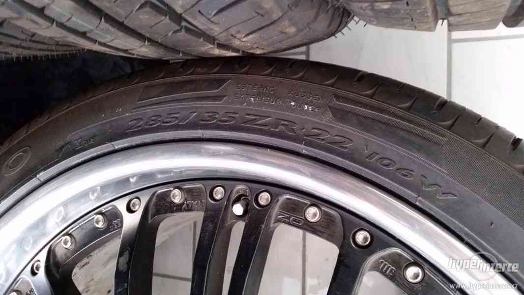22" Alu kola OZ racing BOTTICELLI III + NOVÉ PNEU - foto 2