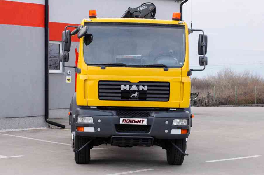MAN TGA 18.280 4X4 TŘÍSTRANNÝ SKLÁPĚČ + HYDR. RUKA - EURO4 - foto 2