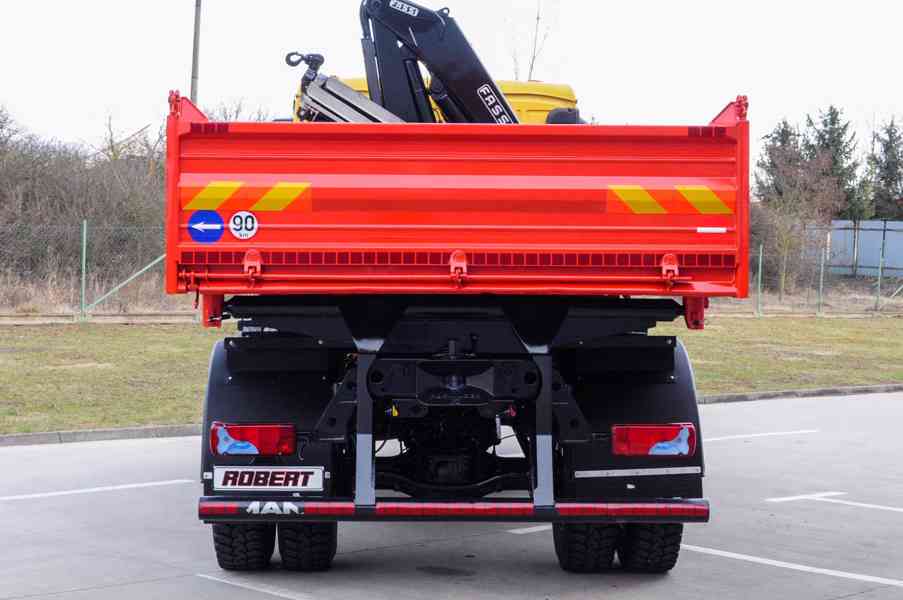 MAN TGA 18.280 4X4 TŘÍSTRANNÝ SKLÁPĚČ + HYDR. RUKA - EURO4 - foto 6