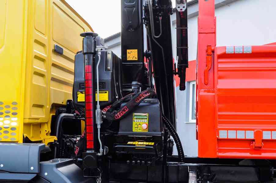 MAN TGA 18.280 4X4 TŘÍSTRANNÝ SKLÁPĚČ + HYDR. RUKA - EURO4 - foto 25