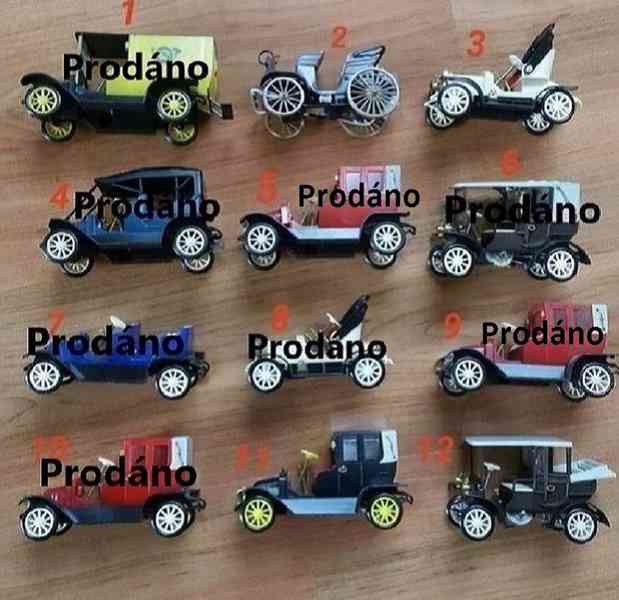 Autíčka IGRA OLD TIMER - 37 starých kousků - originál - foto 2