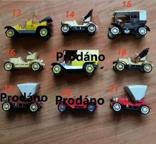 Autíčka IGRA OLD TIMER - 37 starých kousků - originál - foto 3