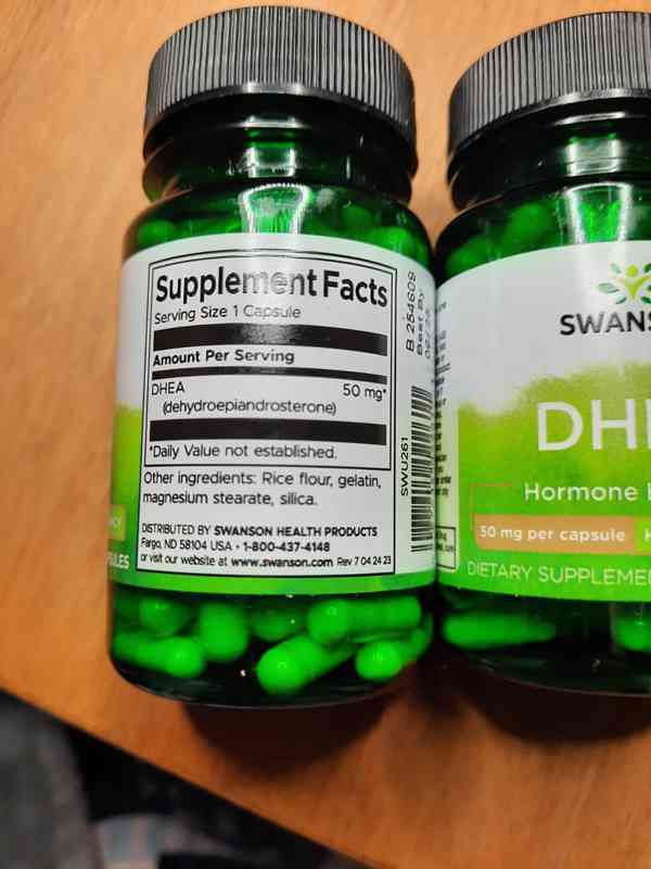 DHEA - 50 mg x 120 kapslí - foto 2