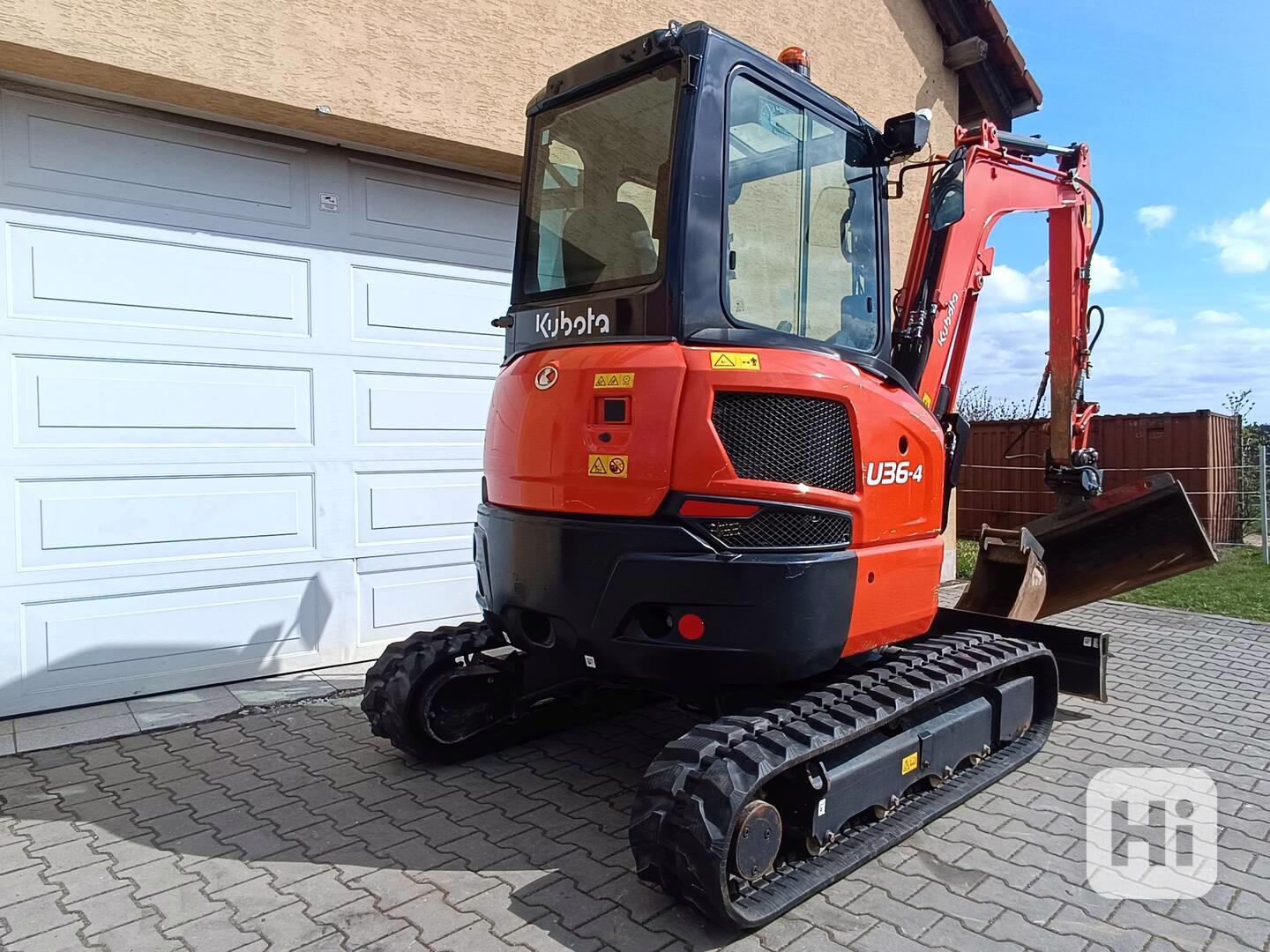Minibagr Kubota U 36-4 r.v.2021 - foto 1