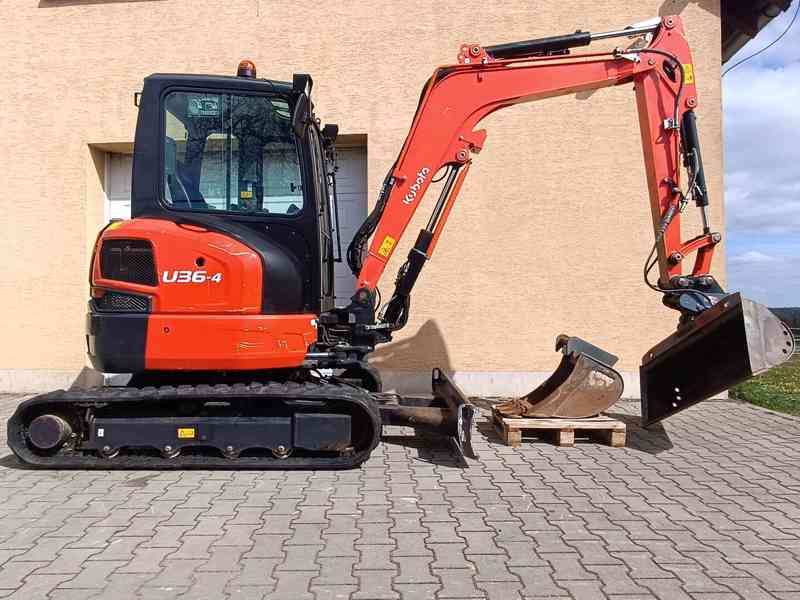 Minibagr Kubota U 36-4 r.v.2021 - foto 2