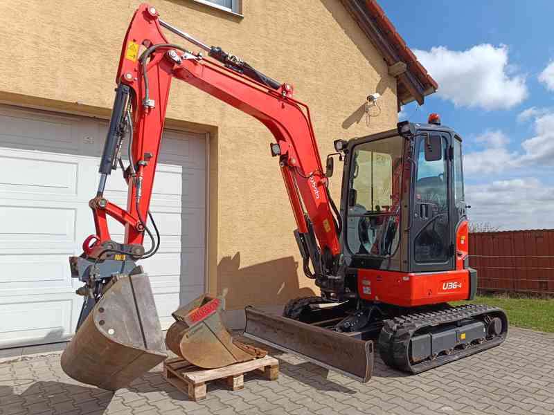 Minibagr Kubota U 36-4 r.v.2021 - foto 3