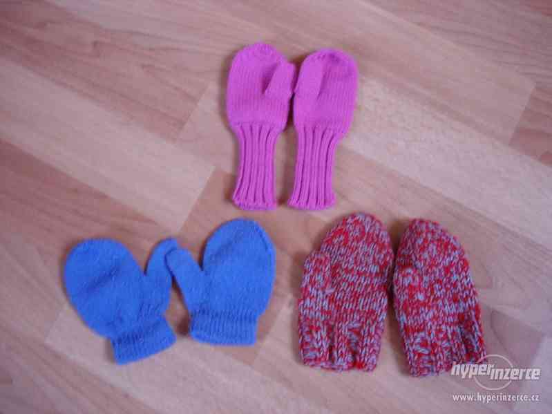 rukavičky pro nejmenší NOVÉ nebo použité - foto 1