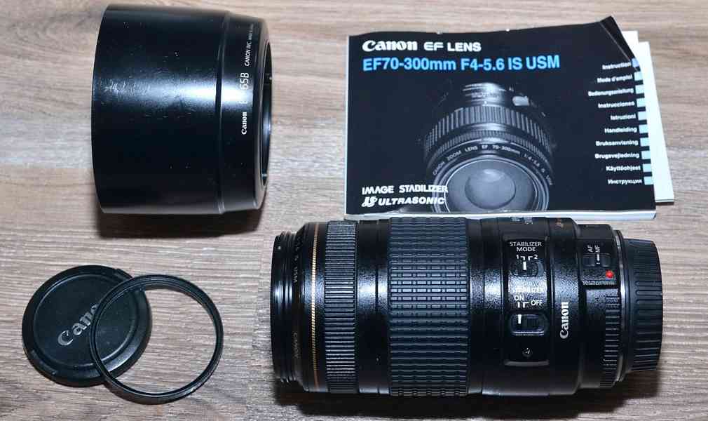 Canon EF 70-300mm F/4-5.6 IS USM **F.F. *UV - foto 3