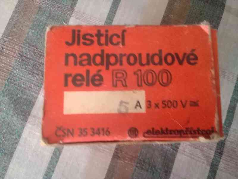 Jistíci nadproudové relé R 100 - foto 2