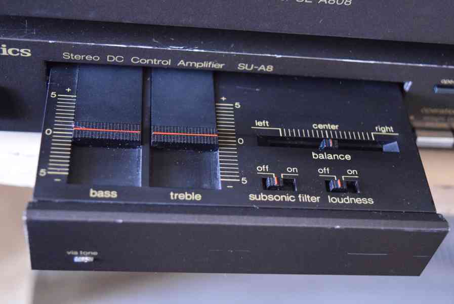 TECHNICS SE-A808 + SU-A8 DĚLENÝ STEREO ZESILOVAČ ! - foto 4