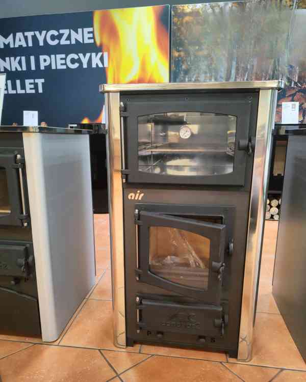 Kuchyňský sporák Concept 2 na dřevo MINI AIR 10Kw - foto 2