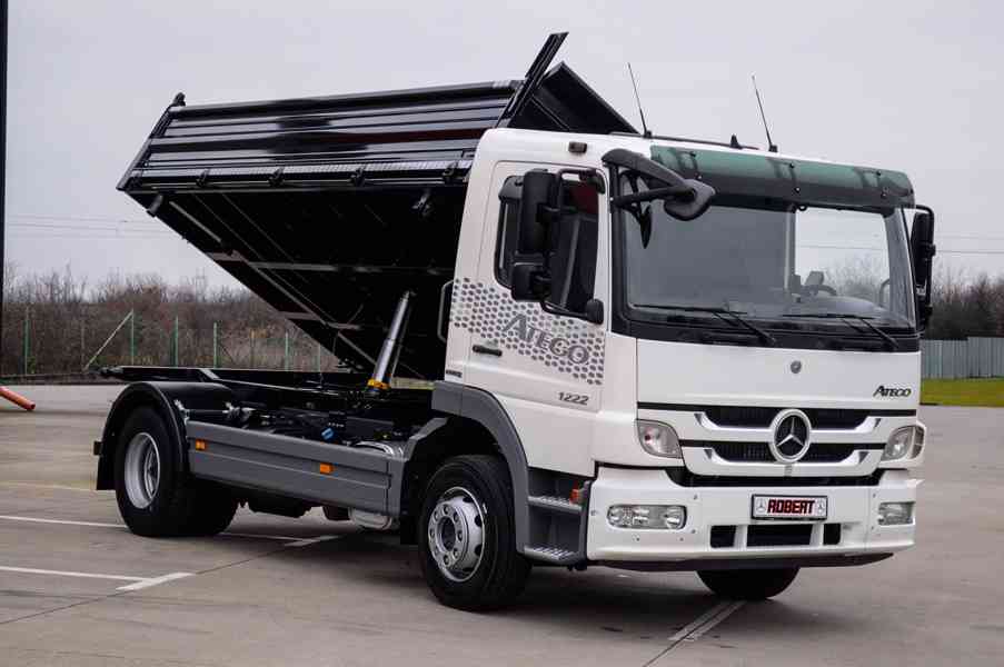 MERCEDES ATEGO 1222 TŘÍSTRANNÝ S3 - SKLÁPĚČ - VYKLÁPĚČ EURO5 - foto 91