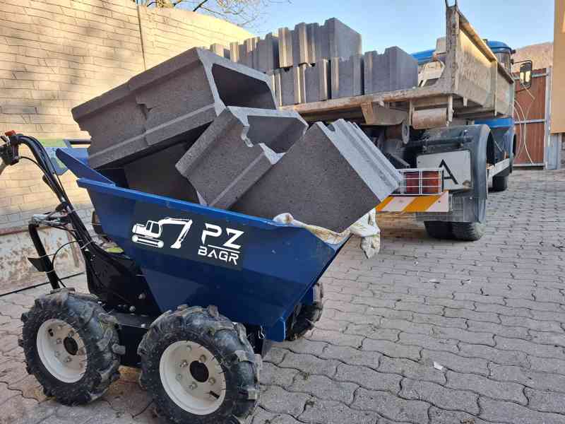 Půjčím kolový přepravník / minidumper - foto 3