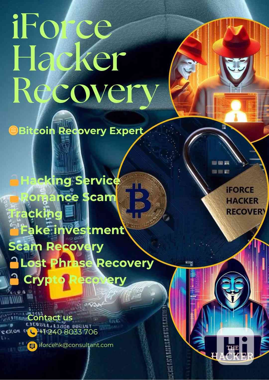 Top Legit Crypto Recovery Company iForce Hacker Recovery - foto 1