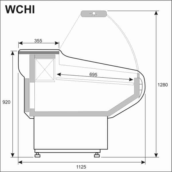 Chladící vitrína: Mawi WCHI 1.7 - foto 2