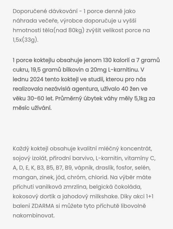 Zdravý protein - Diet shake  - foto 8