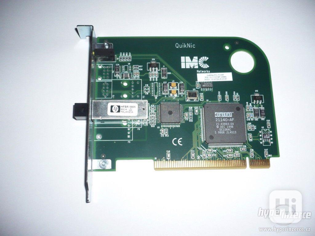 IMC Networks Quik NIC 100Base-Tx optická síťová karta PCI - foto 1