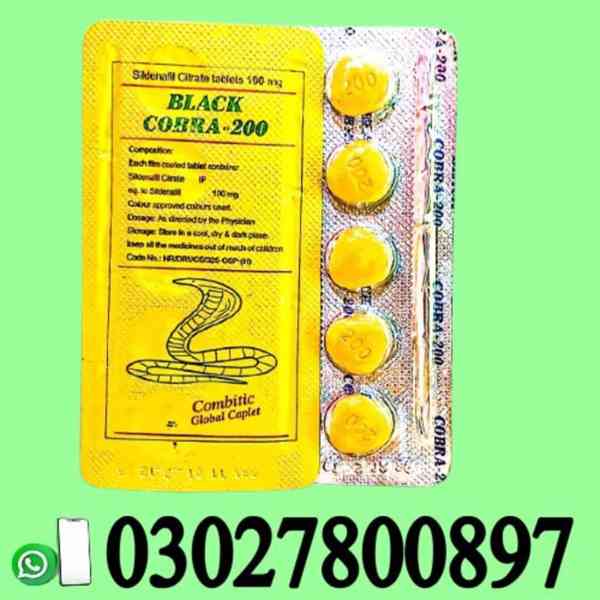 Black Cobra 200mg Tablets in Karachi ! 03027800897