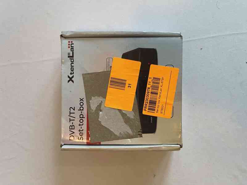 XtendLan DVB-T/T2 set-top box HEVC Full HD - netestováno
