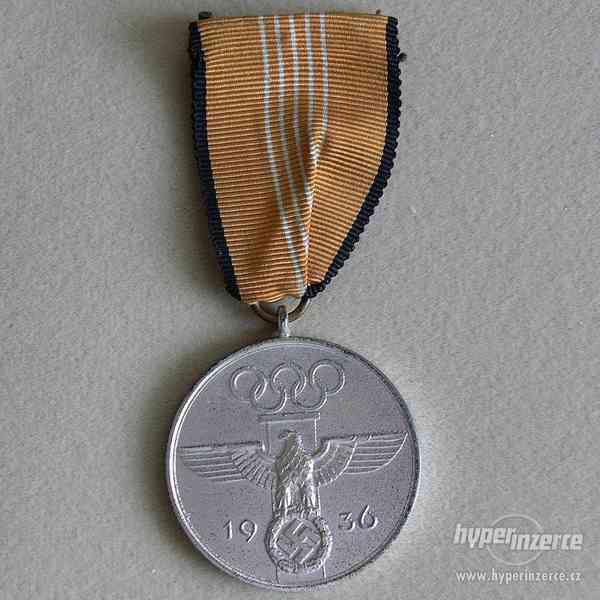 2. MEDAILE - Olympijské hry 1936…ORIGINÁL - foto 2