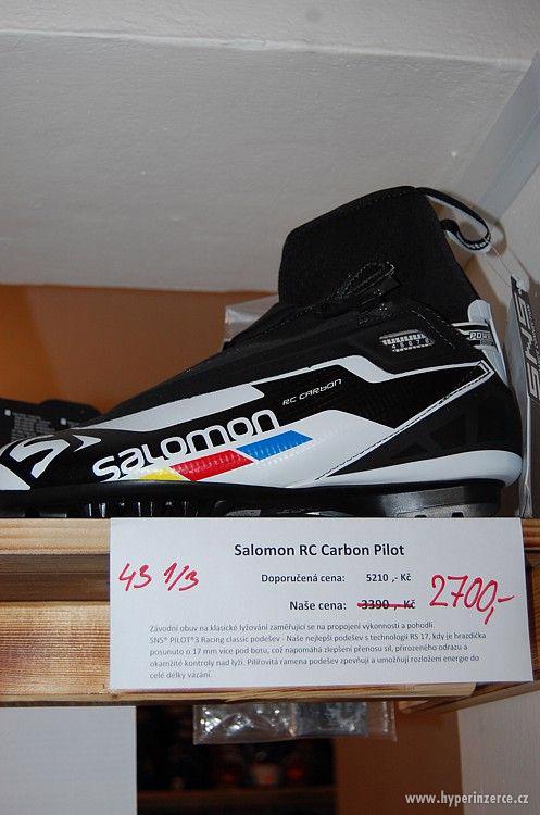 NOVÉ boty Salomon RC Carbon EU 43 1/3 VÝPRODEJ - foto 2