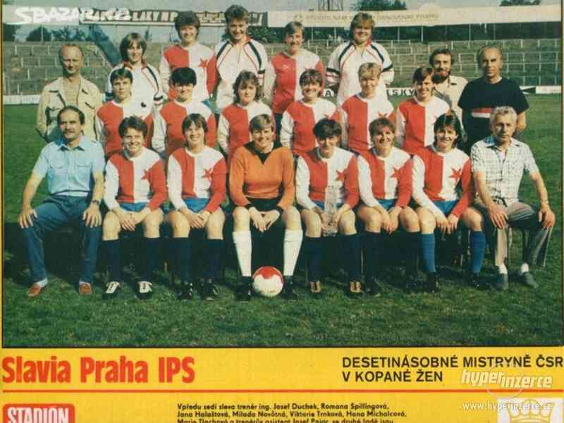 Slavia Praha - 1987 - ženy 10-ti násobný mistr ČSR - foto 1