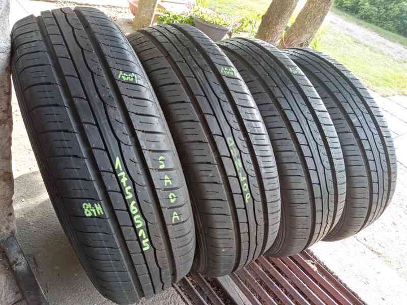 Letní pneu 4kusy 175/65/15 vzorek 100% DUNLOP - dobírka - foto 1