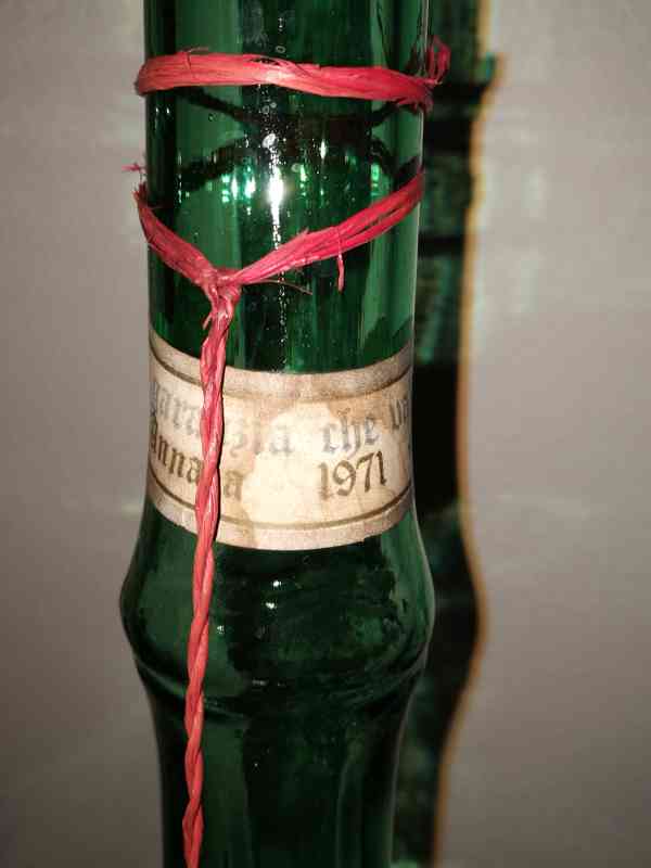 Raritní láhev od vína - výška 116 cm - foto 3