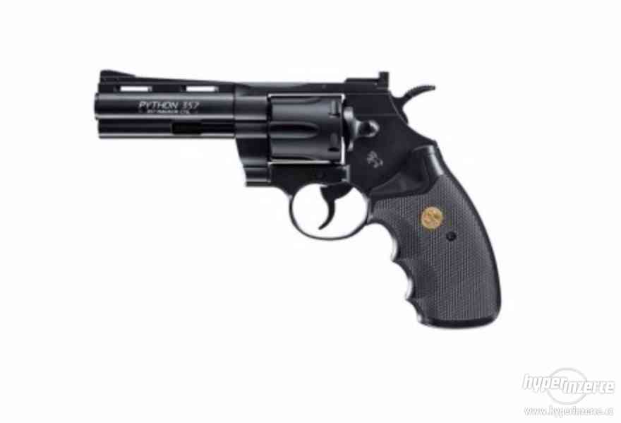 Vzduchový revolver Colt Python 2,5" černý - foto 1
