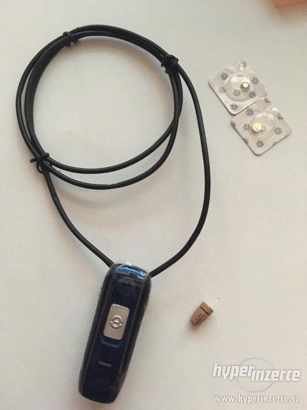 Neviditelné špionážní sluchátko, mini, bluetooth smyčka - foto 1