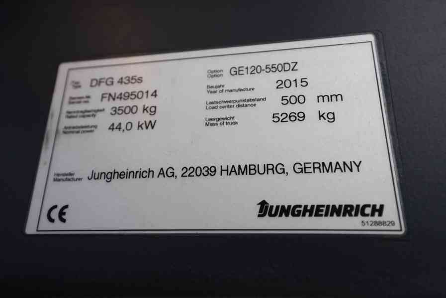 Vysokozdvižný vozík Jungheinrich DFG 435s - foto 8