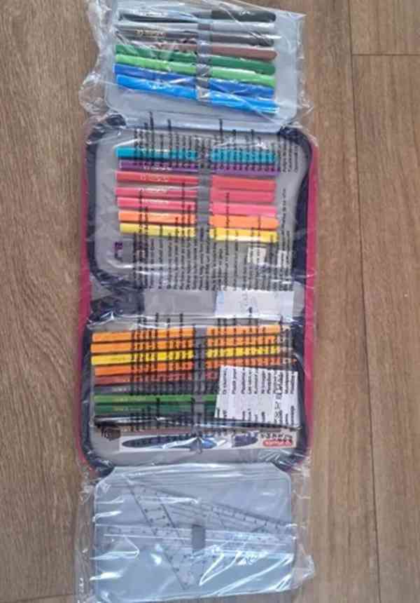 Školní penál vybavený nový - foto 2