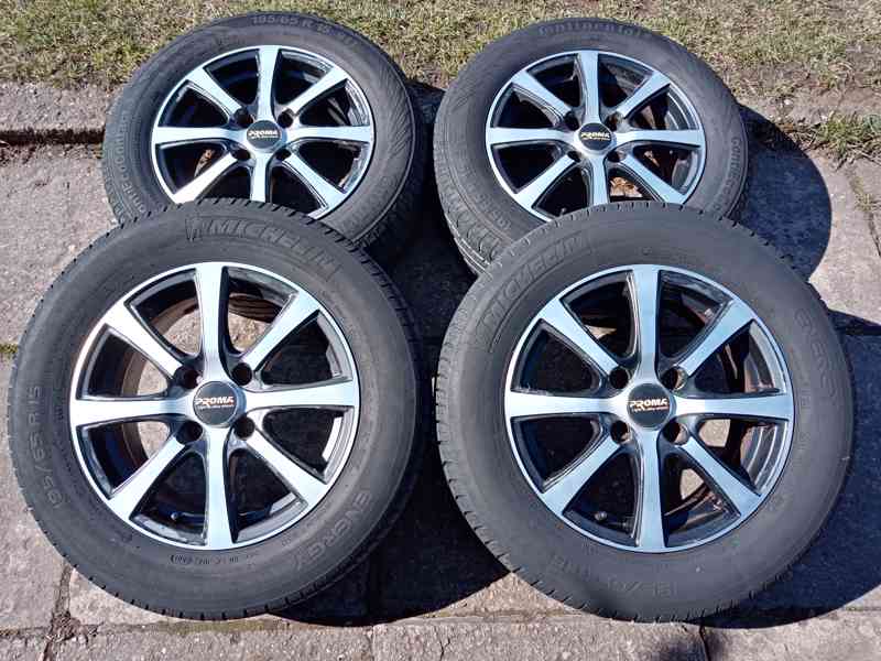 Obutá Alu kola 15ky 4x108 PEUGEOT CITROEN FORD - dobírka - foto 3