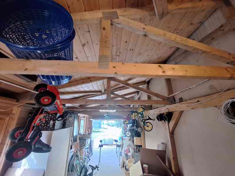 Dřevěná garáž k rozebrání a odvozu za výhodnou cenu - foto 6