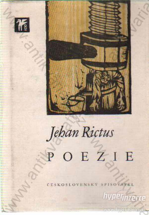 Poezie Jehan Rictus il: J. Altman Českosl.spis. - foto 1