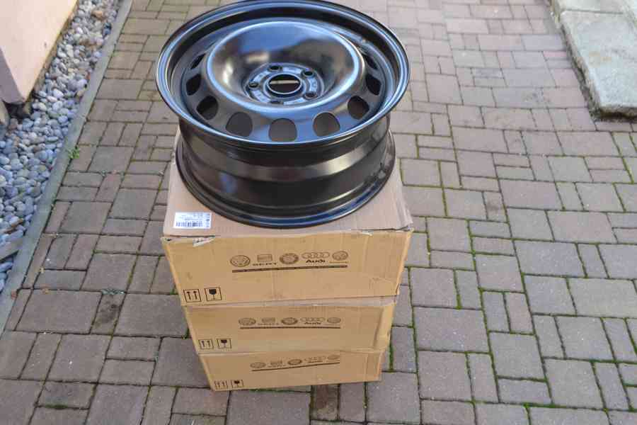 4x NOVÉ plech disky 7xR16, 5x112, Škoda, VW,Seat Audi..