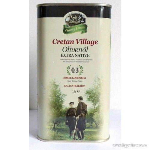 Olivový olej Extra Virgin Cretan Village Greece