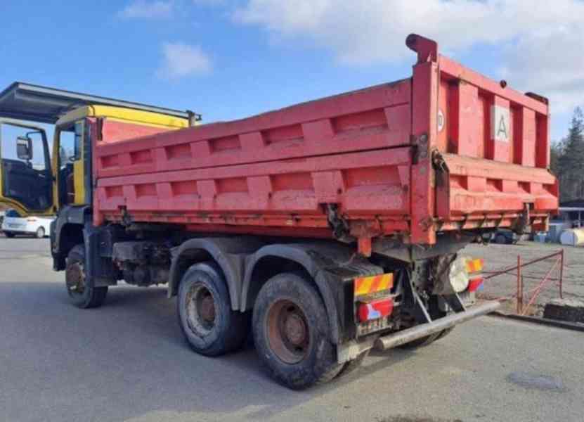  6x6 sklápěč 33/26t MAN TGA, upínací deska - foto 2