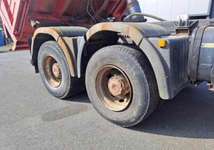  6x6 sklápěč 33/26t MAN TGA, upínací deska - foto 7