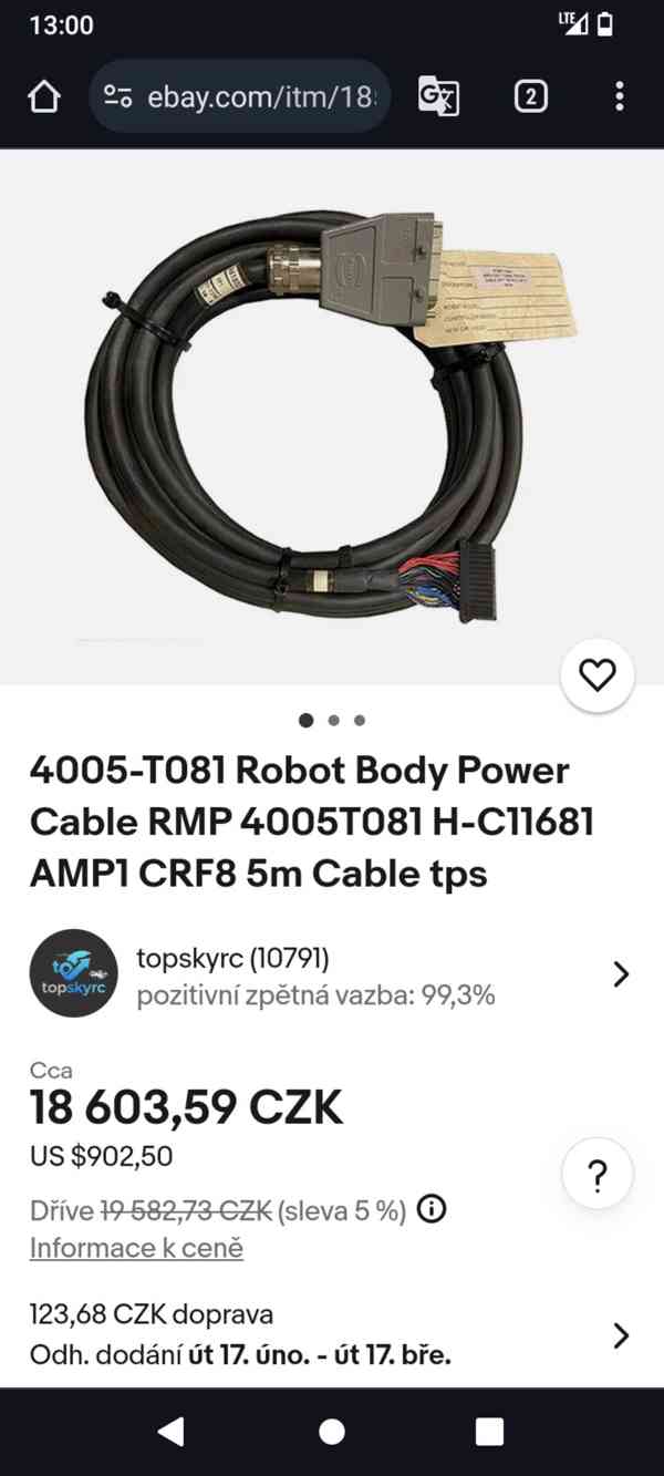 4005-T081 Power control body robot RMP 4005T081 H-C11681 AMP - foto 6