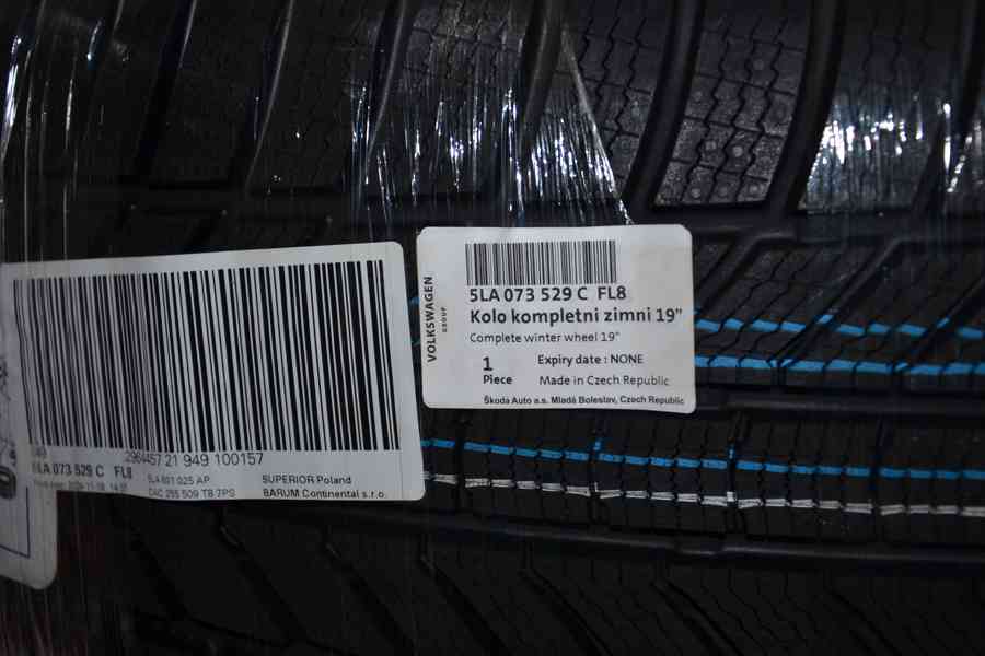 Nová zimní Alu sada Š.Enyaq, Elroq - 235/55+ 255/50 R19 - foto 3