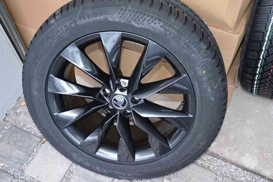 Nová zimní Alu sada Š.Enyaq, Elroq - 235/55+ 255/50 R19 - foto 6