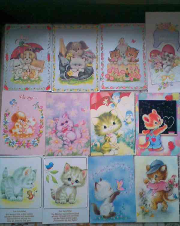 Retro dětské pohlednice - foto 13