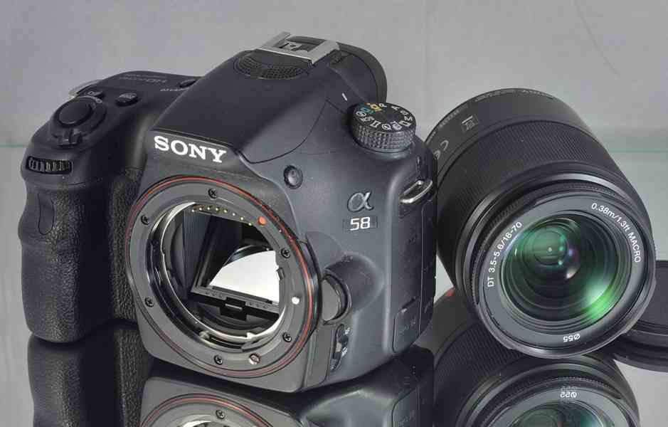 Sony SLT- A58 + 18-70mm *20MPix*FullHDV*14000 Exp. - foto 4