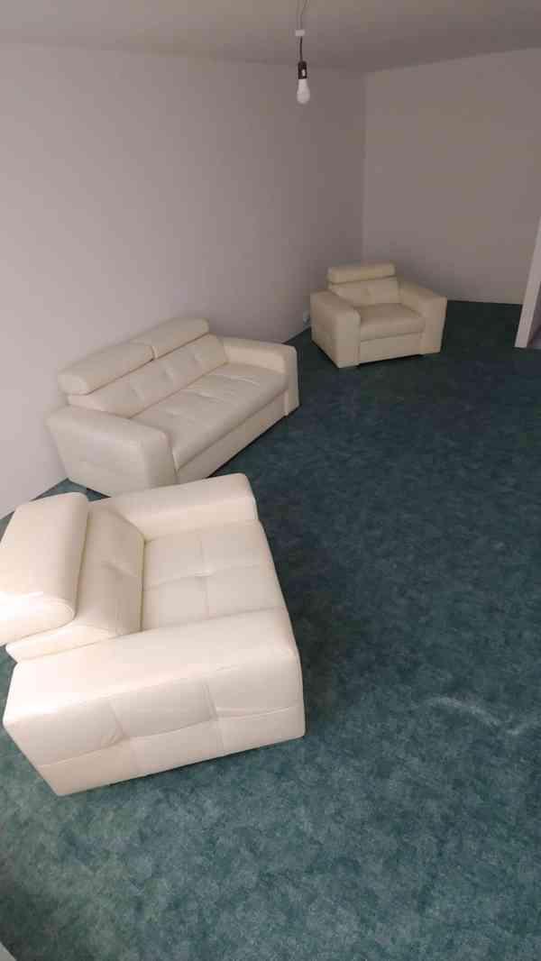 Prodám luxusní celokoženou sedací soupravu - foto 1