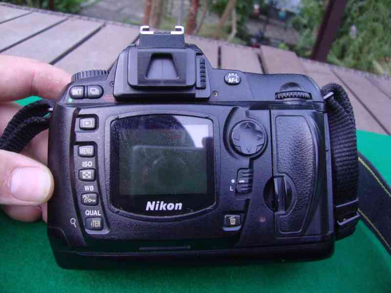 Tělo fotoaparát fotoaparátu foto Nikon D70 nezkoušeno - foto 6