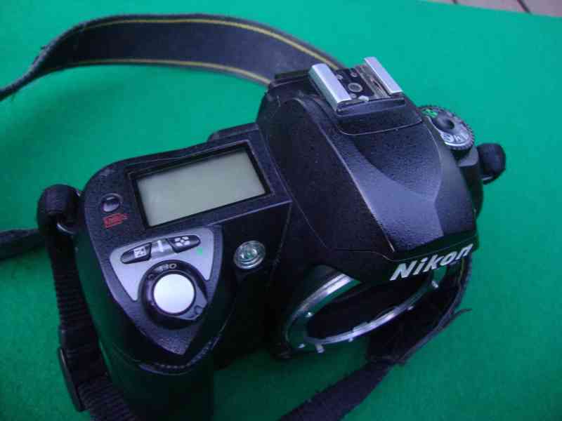 Tělo fotoaparát fotoaparátu foto Nikon D70 nezkoušeno - foto 8