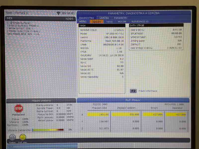 VF2SS HAAS, CNC obráběcí centrum - foto 14